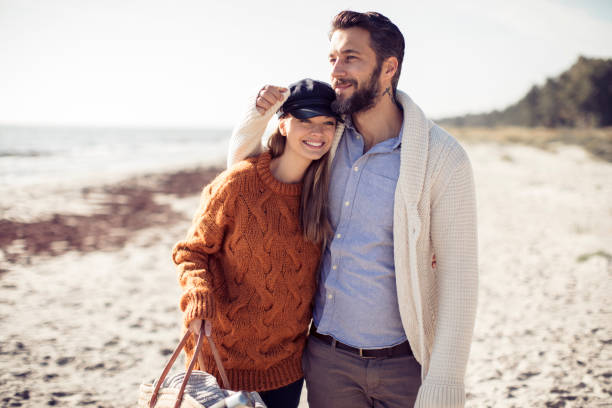 istock Couple on the Beach 1055724054
