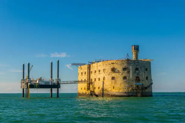 Photo of Fort Boyard near La Rochelle, France