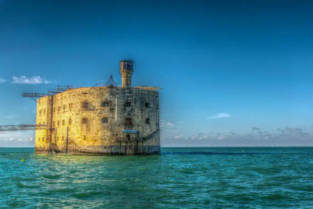 Photo of Fort Boyard near La Rochelle, France