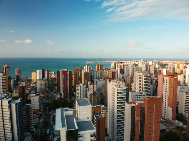 istock Aerial view from Fortaleza skyline, Ceara State, Brazil 1055863048
