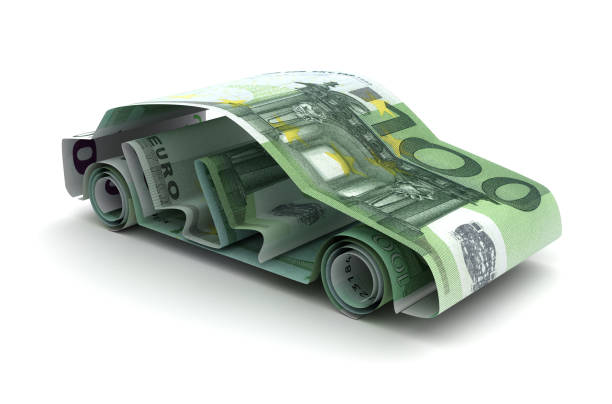 istock Car Finance With Euro 1055864410