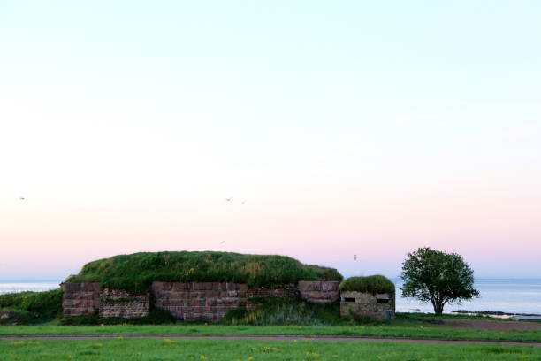istock ancient fortification by the sea on the sunrise 1055870668