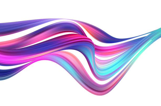 istock Modern colorful flow poster. Wave Liquid shape in color background. Art design for your design project. Vector illustration 1055875510