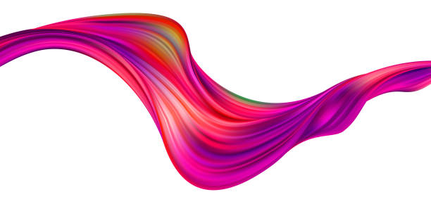 istock Modern colorful flow poster. Wave Liquid shape in color background. Art design for your design project. Vector illustration 1055875532