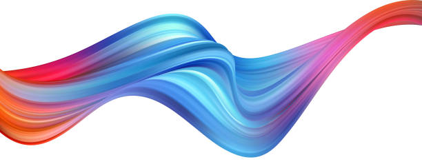 istock Modern colorful flow poster. Wave Liquid shape in color background. Art design for your design project. Vector illustration 1055875646