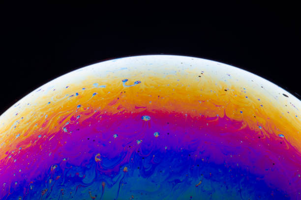 istock Macro shot of a soap bubble 1055881316