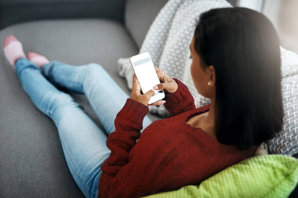 istock Enjoying the wifi at home 1055884524