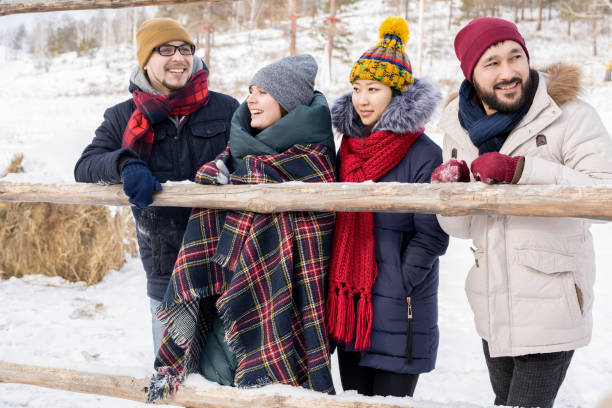 istock Friends Enjoying Winter Trip 1055888308