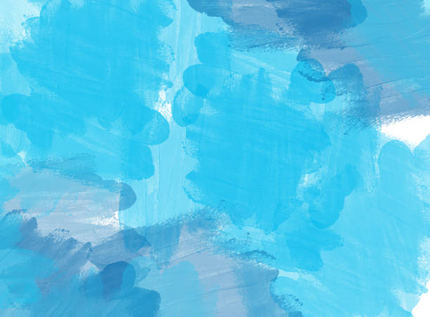 istock Abstract brush texture painting on white color background. 1055903306