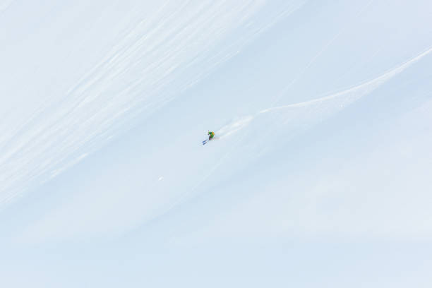 istock Freride skier on fresh powder snow 1055918246