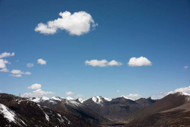 snow mountains in Tibet China