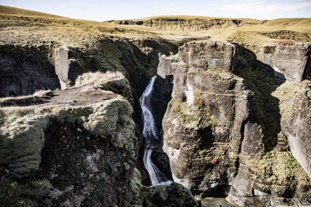istock Fjadrargljufur canyon in Iceland 1055923884