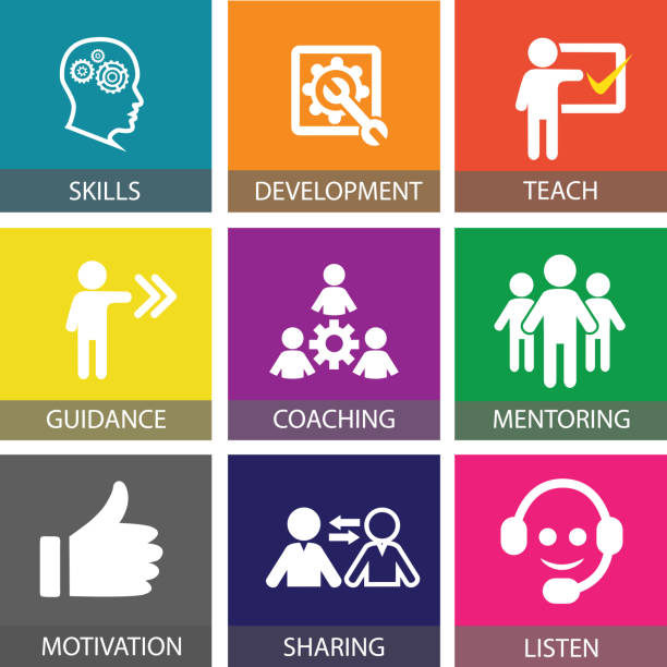 Target Coaching Icon 1,100+ Businessman Showing Target Symbol Stock Photos, Pictures ...