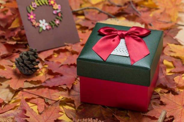 istock Beautiful gift boxes and greeting CARDS 1055931204