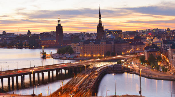 istock Stockholm Skyline From Above 1055935804
