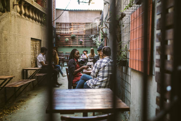 istock People Having Coffee in the cafe 1055938240