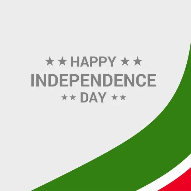Vector illustration of Tatarstan Independence day typographic design with flag vector