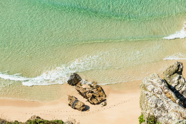 istock Beautiful Coastline South Cornwall near Porthcurno. 1055945798