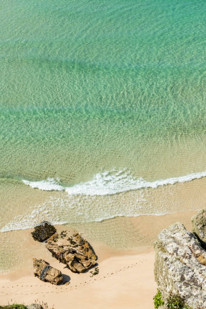 istock Beautiful Coastline South Cornwall near Porthcurno. 1055945830