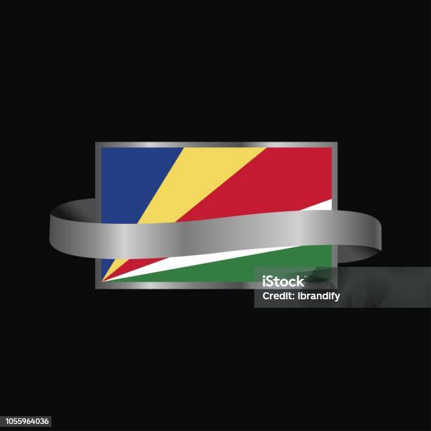 Seychelles Ribbon Seychelles Flag Ribbon Banner Design Stock Illustration - Download ...