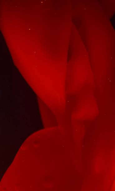 istock Macro image of a lava lamp 1055964932