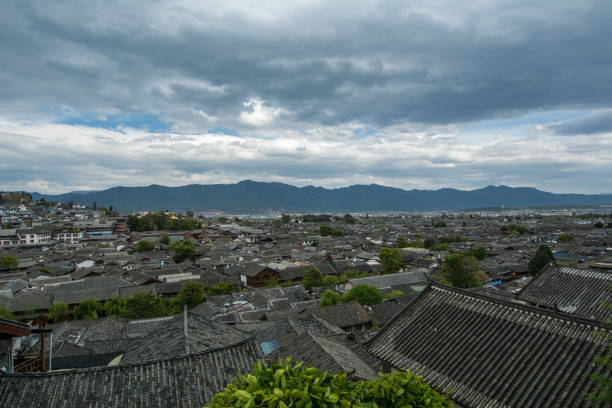 istock Lijiang roof view 1055970444