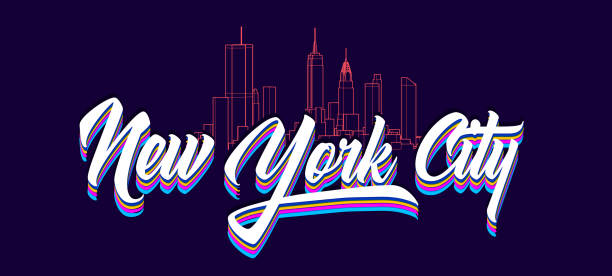 istock t shirt graphics, tee print design. New york city slogan/ Vector art template 1055973370