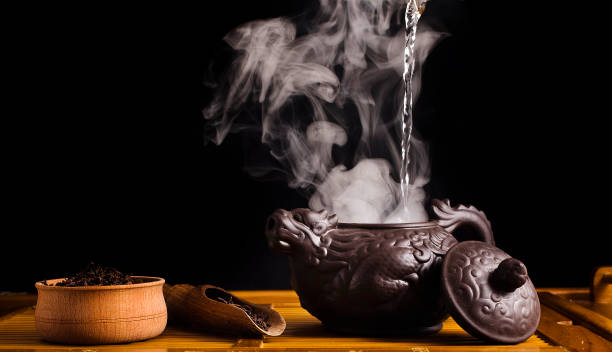 中国茶道。 - chinese tea ストックフォトと画像
