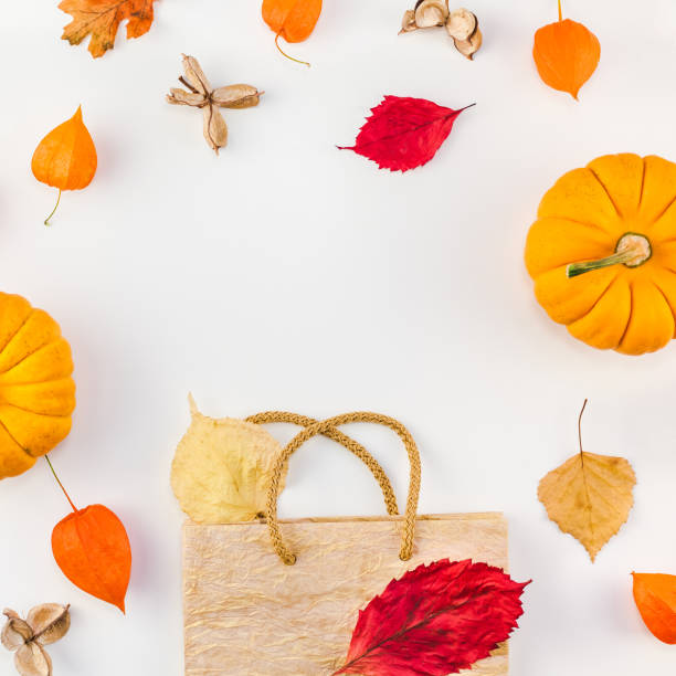 istock Promotion template autumn fall thanksgiving sale 1055999940