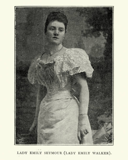 istock Young Victorian woman, 1890s 1056003604