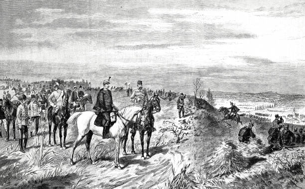 istock Emperor Franz Josef and Emperor Wilhelm II during Austrian-Hungarian manoeuvres 1056007978