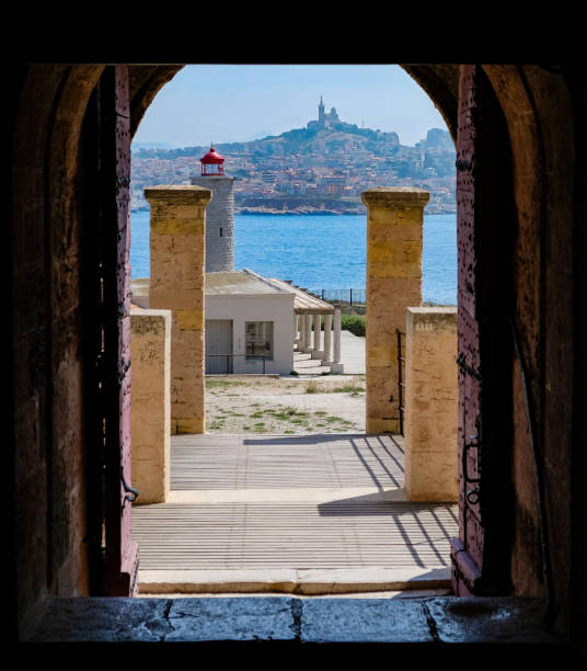 istock Marseille from the Chateau d'If 1056008172