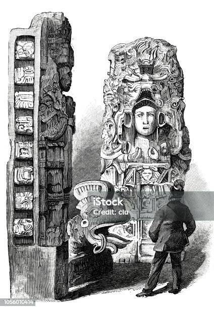 Worlds Fair In Chicago Gods Statues Stock Illustration - Download Image Now - 19th Century, 2018, Adult