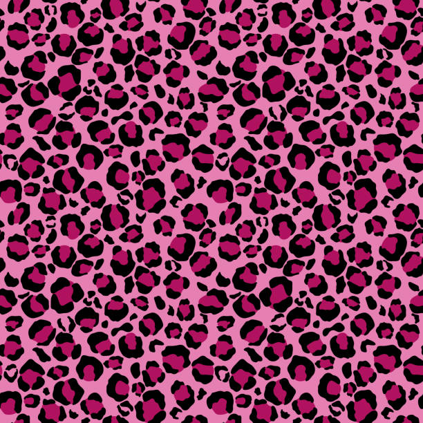 arrangere Allieret Sømand Pink Leopard Print Seamless Pattern Stock Illustration - Download Image Now  - Leopard Print, Pink Color, Abstract - iStock