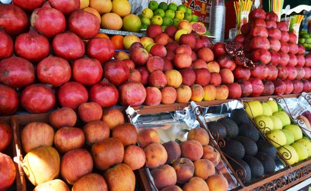 istock Fruit Juice Stall At Jemaa El-Fna Square 1056015370