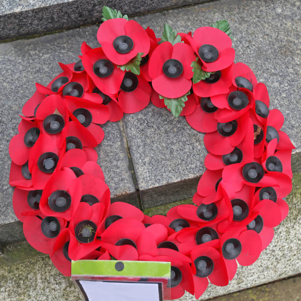 istock Poppy Remembrance Wreath 1056018360