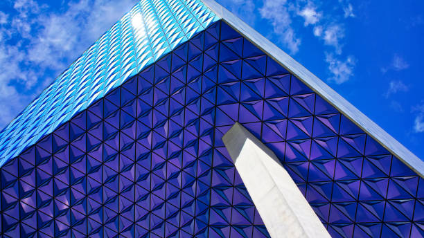 Architecture details of steel construction