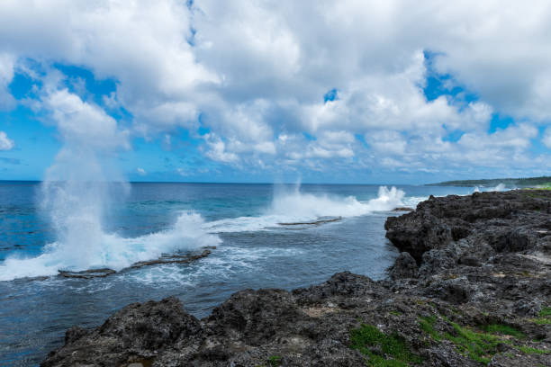 istock Blowholes on the Tonganese Coast 1056038336