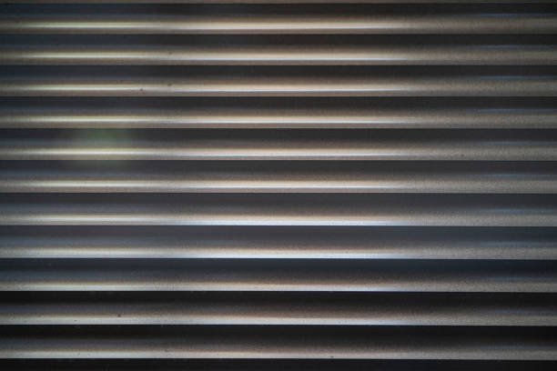 Close up metal line background