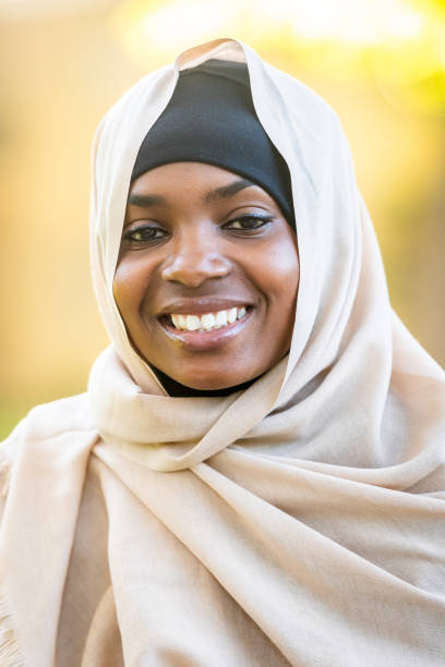 istock Muslim black young woman 1056044896