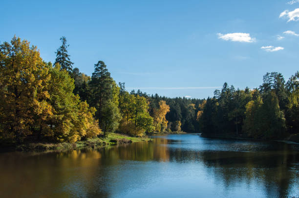 istock Autumn landscape in Russia 1056057618
