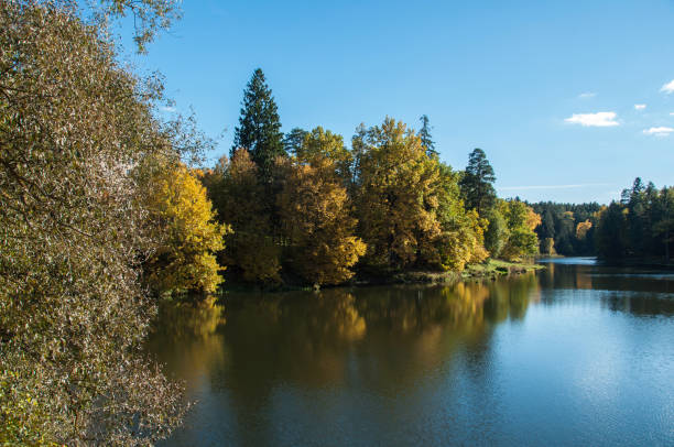 istock Autumn landscape in Russia 1056057662