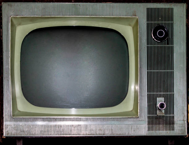 istock old vintage TV close-up 1056059508