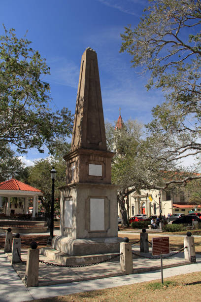 1879 confederate war memorial - confederate soldier imagens e fotografias de stock