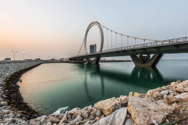 istock Lusail Arch Bridge Doha Qatar 1056067652