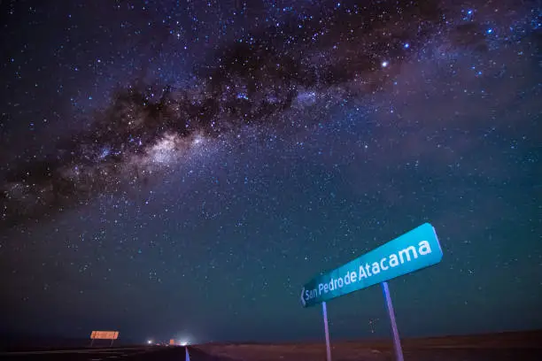 Sky Night in San Pedro de Atacama, go to san Pedro de Atacama and Milky Way.