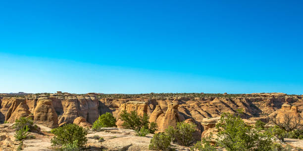 istock Dramatically formed canyon in Moab Utah in sun 1056081774