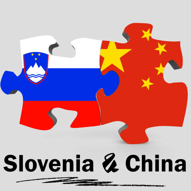 istock China and Slovenia Flags in puzzle 1056082390