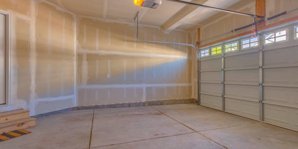 istock Garage of a new house under construction 1056085952