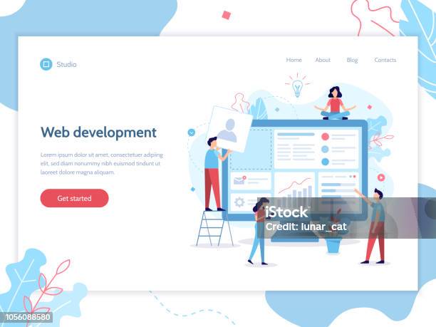 Web Development Banner Stock Illustration - Download Image Now ...